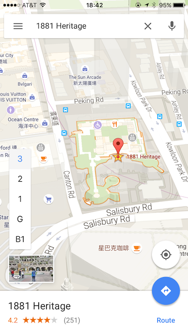 Google Maps’ Indoor Map