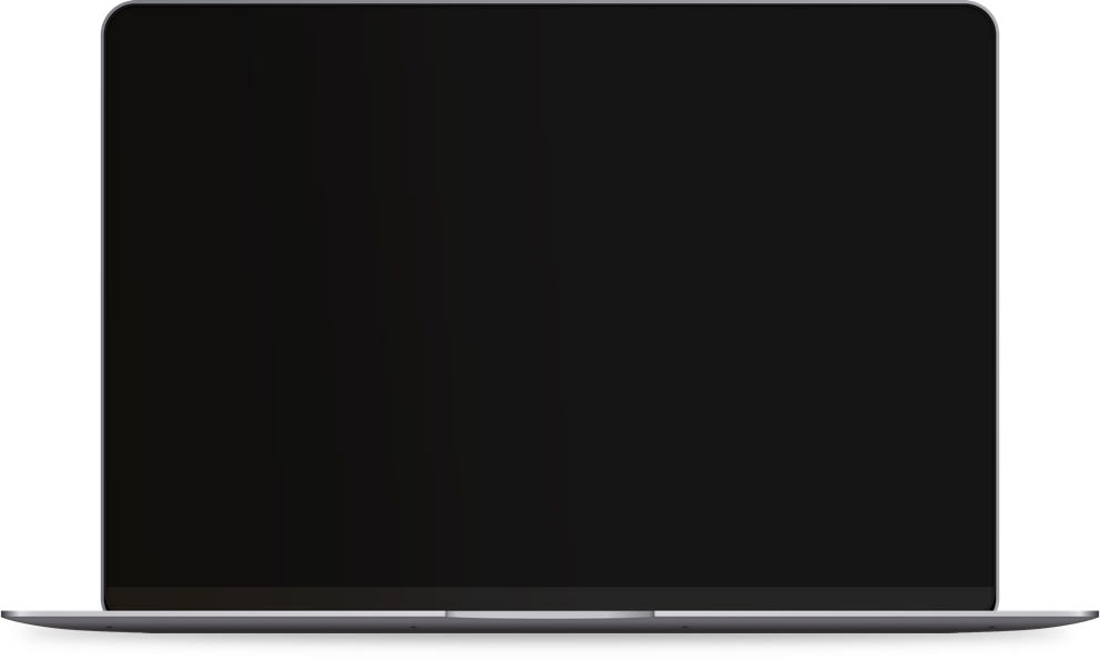 Blank Macbook background